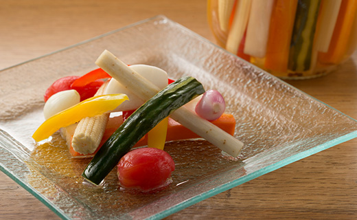 Pickled Seasonal Vegetables