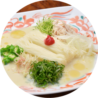 食べるドレッシングのサラダ